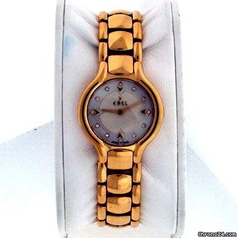 Ebel Beluga Ladies Yellow Gold 8157421 Pre-owned