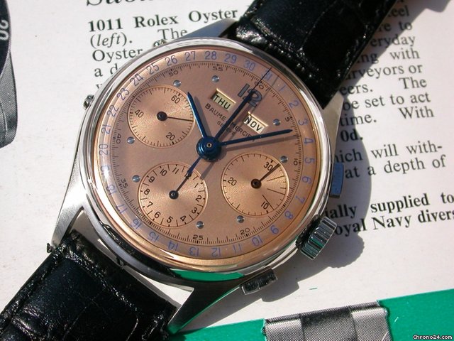 Baume & Mercier Chronograph mit Vollkalendarium