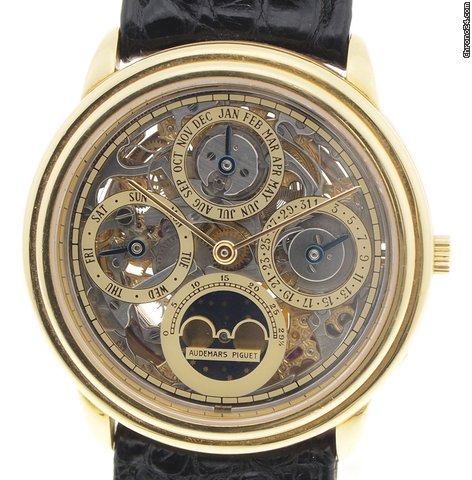 Audemars Piguet QUANTIEME PERPETUAL EWIGER KALENDER SKELLETI