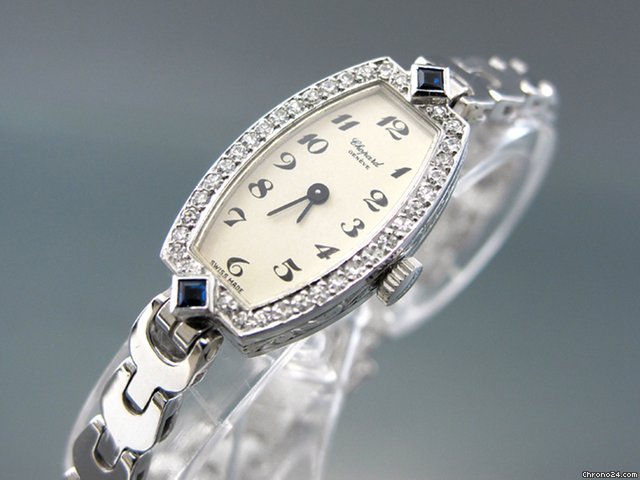 Chopard Art Deco 18k/750 Wei gold mit Brillantbesatz