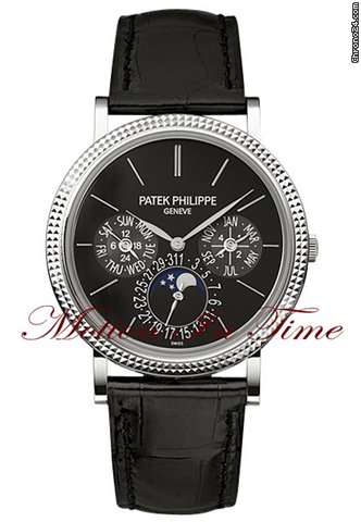 Patek Philippe GRAND COMPLICATION PERPETUAL CALENDAR WHITE GOLD - RARE NEW