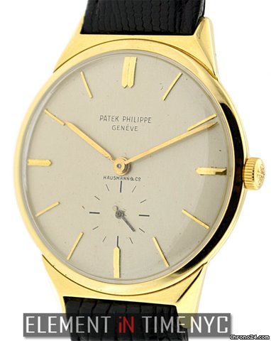 Patek Philippe Vintage Dress Watch 18k Yellow Gold 2568
