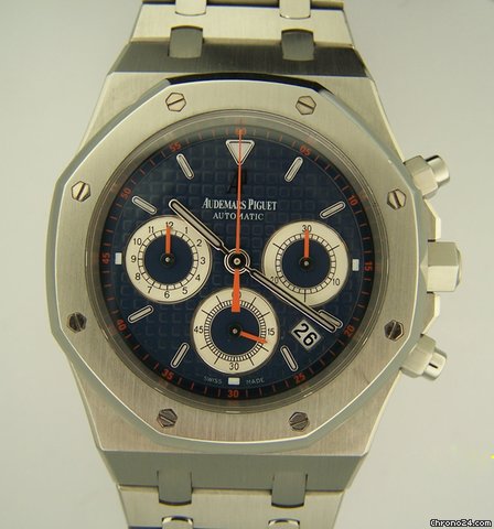 Audemars Piguet Royal Oak Chronograph Acciaio Blue Dial