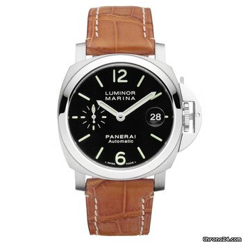 Panerai Luminor Marina Black Dial Automatic Mens Watch PAM00048
