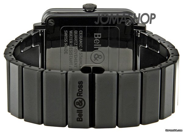 replica Bell & Ross Black Dial Black Ceramic Unisex Watch BRS-BL-CER WATCHES 1 