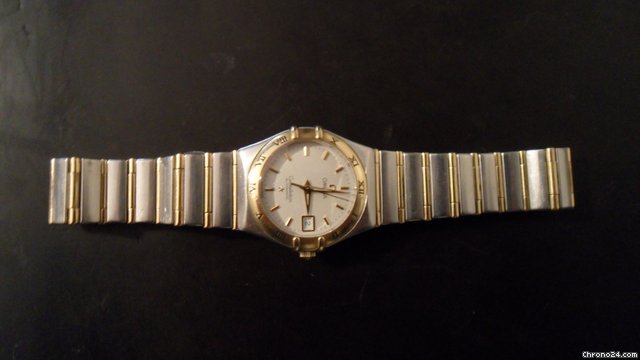 replica Omega constellation acciaio e oro automatico WATCHES 1 