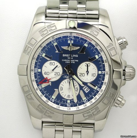 Breitling Chronomat GMT Neu mit Box und Papieren Inkl. MwSt