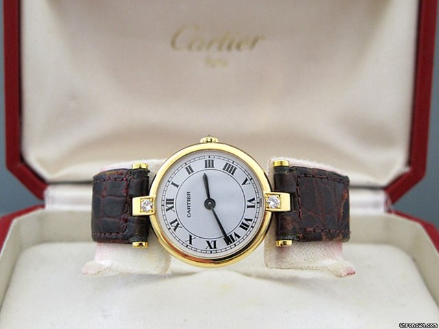 replica Cartier 18K/750 Gelbgold WATCHES 1 