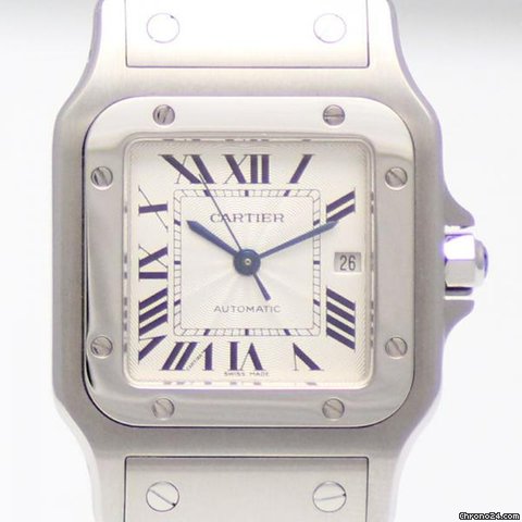 Cartier SANTOS GALBEE ACCIAIO