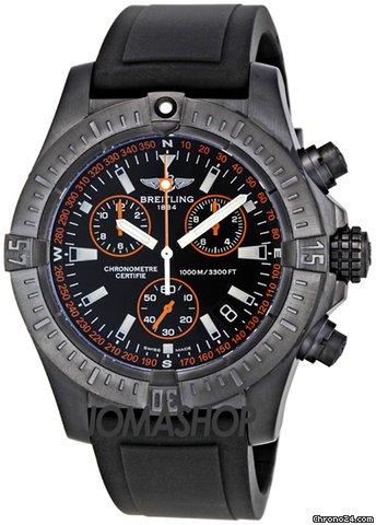 Breitling Avenger Seawolf Code Orange Chronograph Mens Watch M73390T2-BA88BKRD