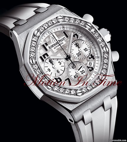 Audemars Piguet Royal Oak Offshore Ladies' Diamond "White Edition" Rare