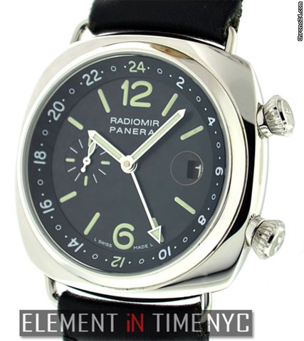 Panerai Radiomir GMT PAM 184 Black Dial