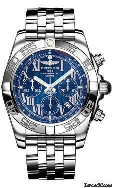 Breitling Chronomat B01 Stainless Steel Polished Bezel