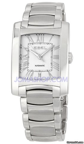 Ebel Brasilia Steel Automatic Mens Watch 1215614