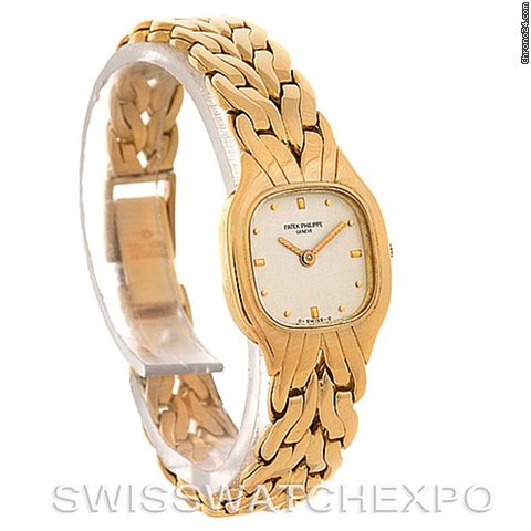 replica Patek Philippe Vintage Ladies 18k Gold Quartz Watch WATCHES 1 