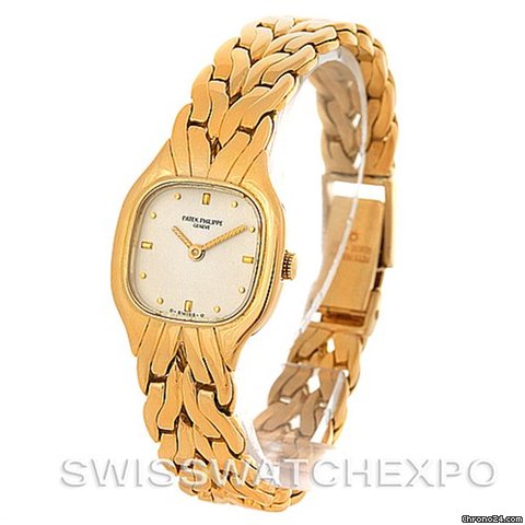 Patek Philippe Vintage Ladies 18k Gold Quartz Watch