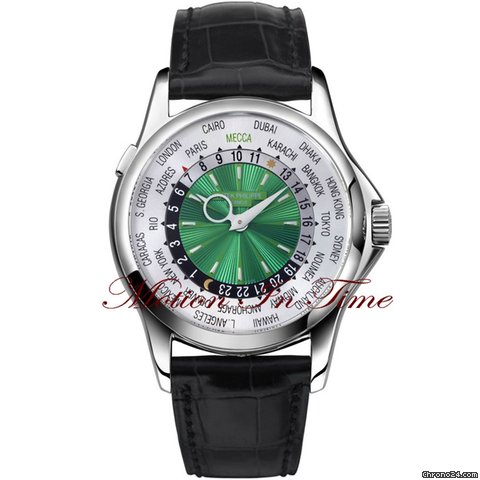 Patek Philippe 5130P Mecca Edition World Timer Platinum Limited 150 Pieces