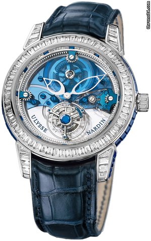 Ulysse Nardin Royal Blue Mystery Tourbillon 43mm