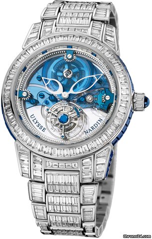 Ulysse Nardin Royal Blue Mystery Tourbillon 43mm