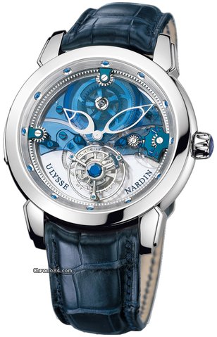 Ulysse Nardin Royal Blue Mystery Tourbillon 43mm