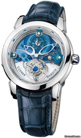 Ulysse Nardin Royal Blue Mystery Tourbillon 41mm