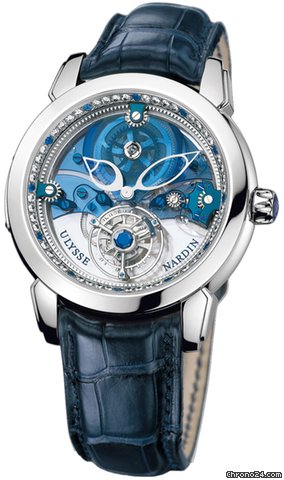 Ulysse Nardin Royal Blue Mystery Tourbillon 41mm