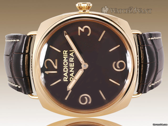 Panerai PAM 379 N - 47mm 18k Rose Gold Radiomir - Radiomir 3 Days Oro Rosa - Brand New Special Edition Just Released - 47mm 18k Rose Gold