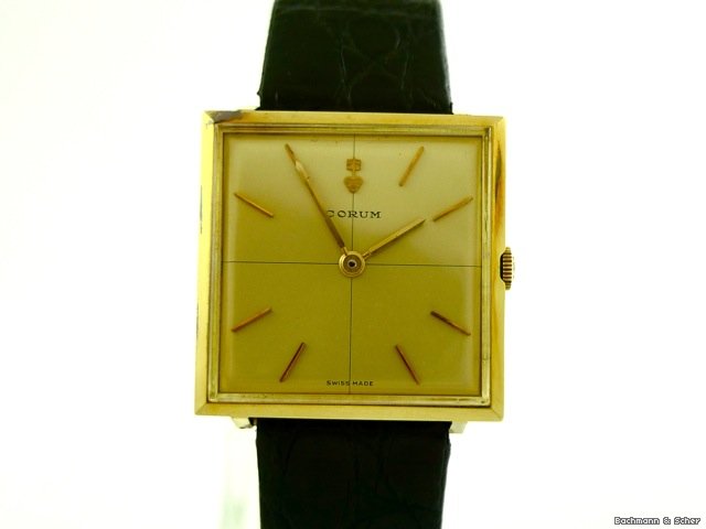 replica Corum Gentleman's Watch, 18k Yellow Gold, Papers WATCHES 1 