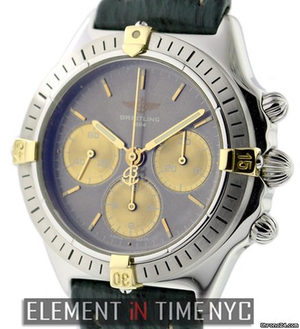 Breitling Ladies Chronograph Grey Dial B11045