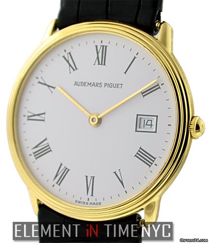 Audemars Piguet Vintage Dress Watch 18k Yellow Gold Quartz