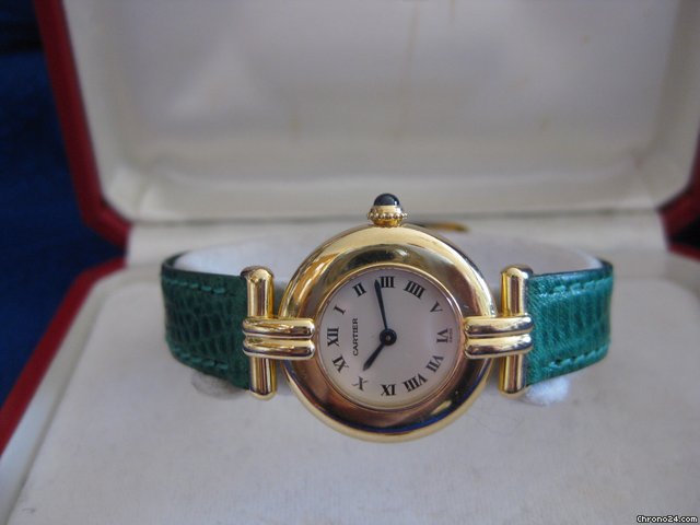 Cartier Vendome in 18 Karat  original  Box+Pap