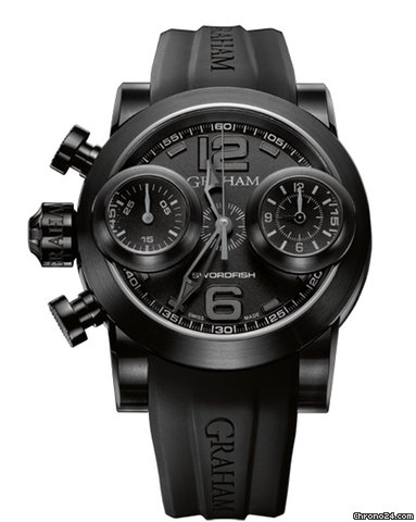 Graham SWORDFISH BOOSTER BLACK PVD - 100 % NEW