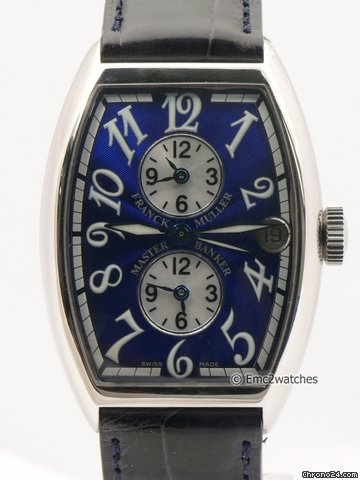 Franck Muller Master Banker Steel 5850 MB