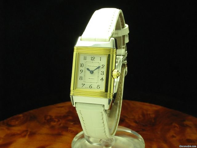 Jaeger-LeCoultre Reverso Duetto Duoface 18kt Gold/ Edelstahl Damenuhr