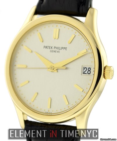 Patek Philippe Calatrava 18k Yellow Gold 3998J