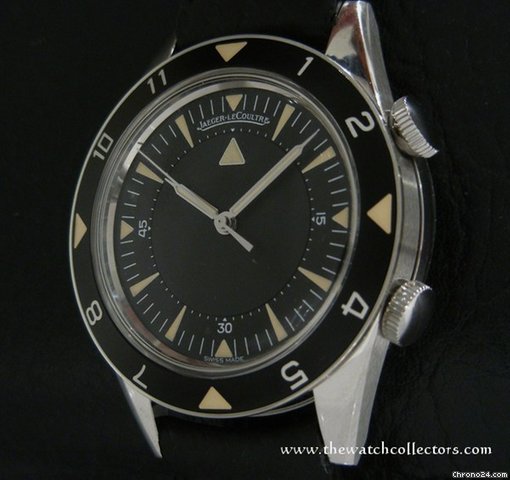 Jaeger-LeCoultre Very Fine & Rare Memovox "Tribute to Deep Sea" Europ Version