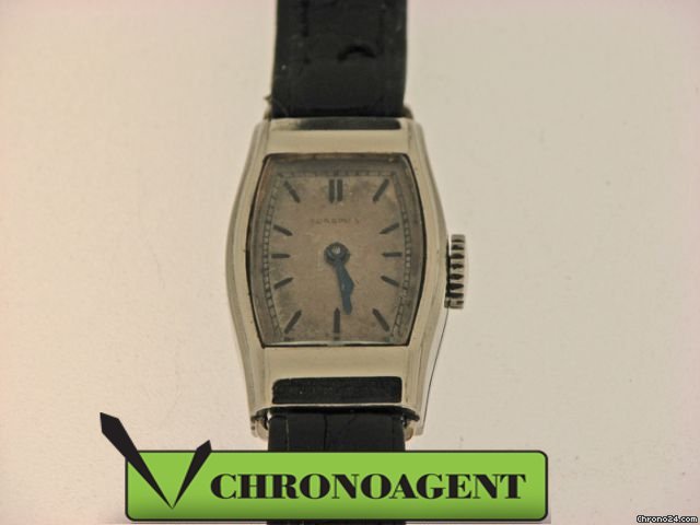 Longines Anni 30 In Acciaio. Vetro Minerale