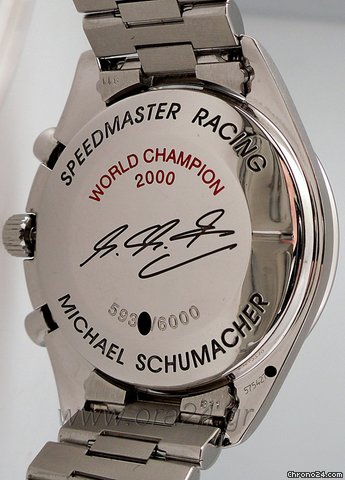 replica Omega Speedmaster Racing Michael Schumacher World Champion 2000 WATCHES 1 