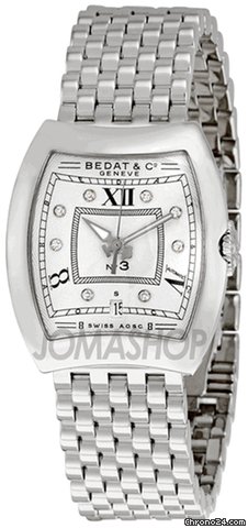 Bedat & Co No. 3 Diamond Steel Ladies Watch 314.011.109