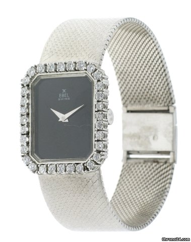 Ebel vintage lady white gold