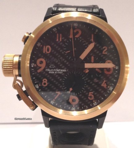 replica U-Boat Flightdeck 50 mm or rose WATCHES 1 