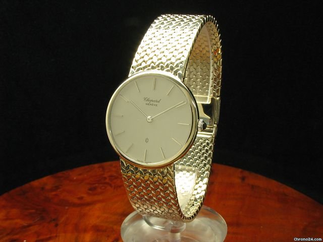 Chopard 18kt 750 Wei gold Herrenuhr / Inkl. Box