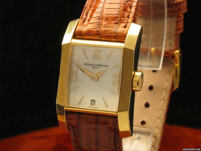 replica Baume & Mercier &  Diamant S 18kt Gold Damenuhr Inkl. Box & Papiere WATCHES 1 