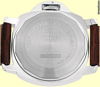replica Panerai Gent's Stainless Steel 44mm  Luminor Marina PAM 104 Strapwatch [On Hold] WATCHES 1 