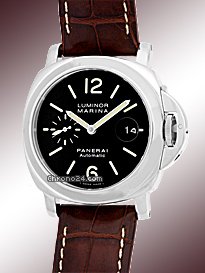 Panerai Gent's Stainless Steel 44mm  Luminor Marina PAM 104 Strapwatch [On Hold]