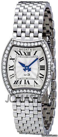 Bedat & Co No. 3 Diamond Stainless Steel Ladies Watch 304.031.100
