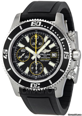 Breitling Superocean Chronograph II Pro Diver Automatic Mens Watch A1334102-BA82BKPD