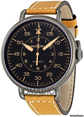 Bell & Ross WW1 Heritage Black Dial Automatic Mens Watch BRWW192-HERITAGE