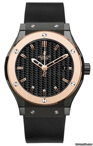 Hublot CLASSIC FUSION 42MM  CERAMIC/GOLD - 100 % NEW