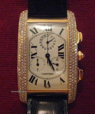 Cartier Tank Americaine Chronoreflex